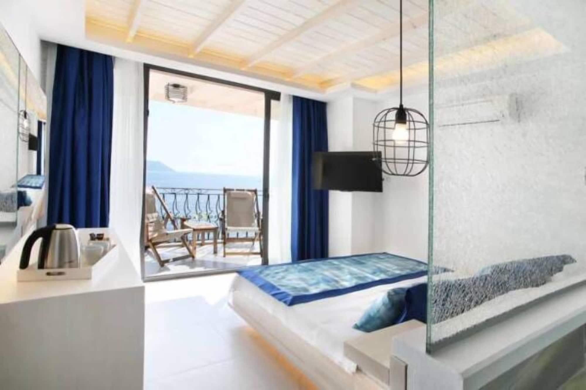 Nur Beach Hotel Kaş Exteriör bild
