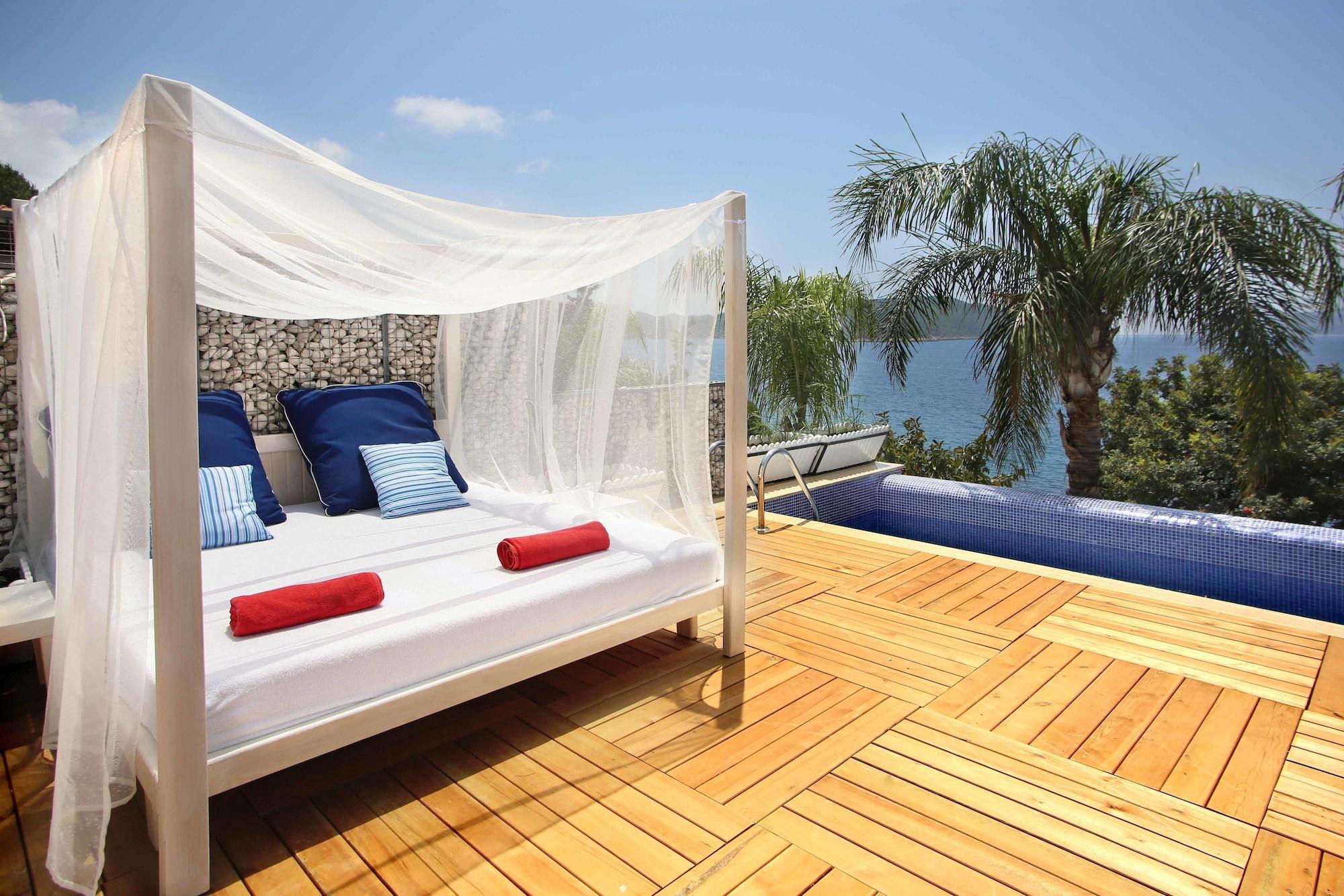 Nur Beach Hotel Kaş Exteriör bild