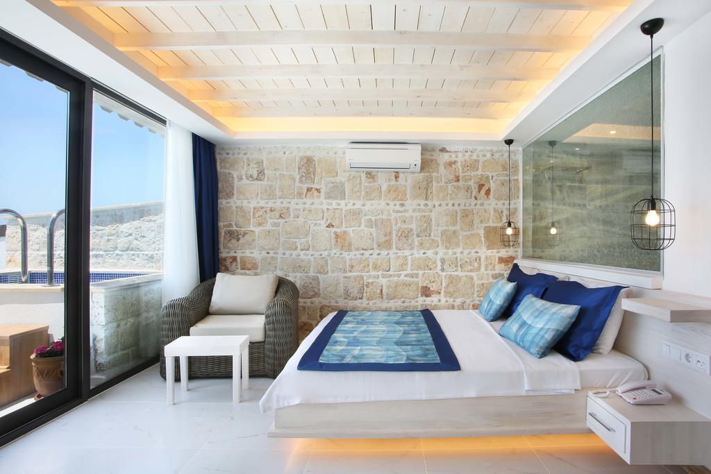 Nur Beach Hotel Kaş Exteriör bild