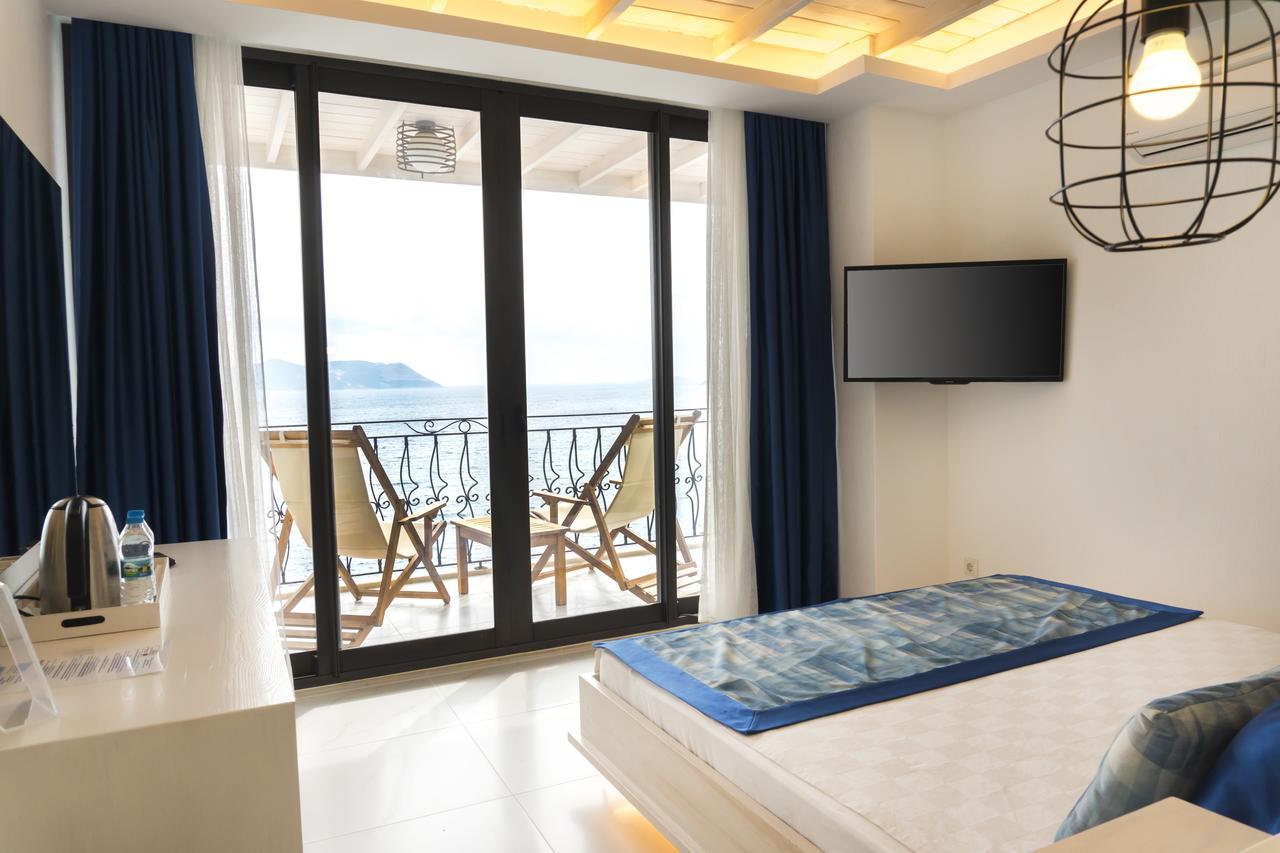 Nur Beach Hotel Kaş Exteriör bild