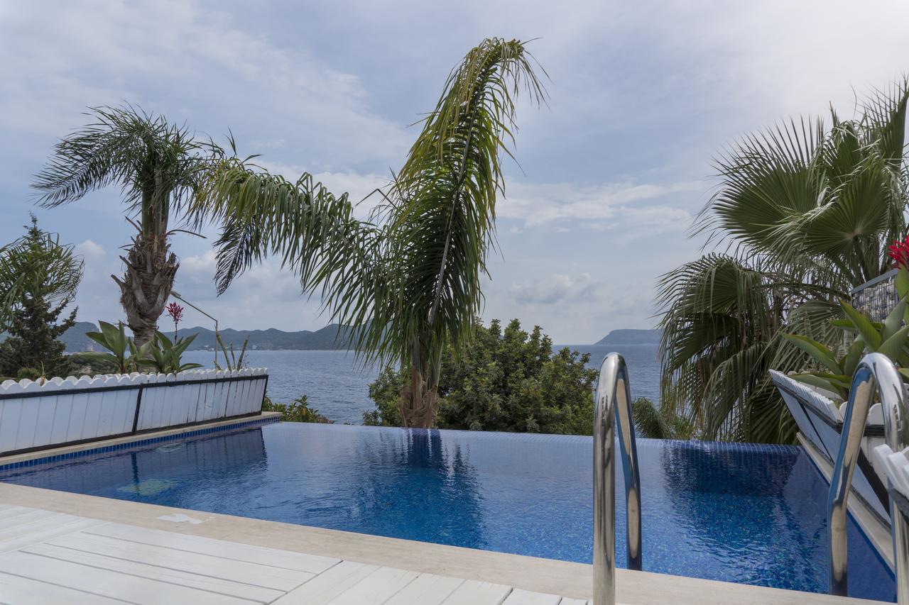 Nur Beach Hotel Kaş Exteriör bild