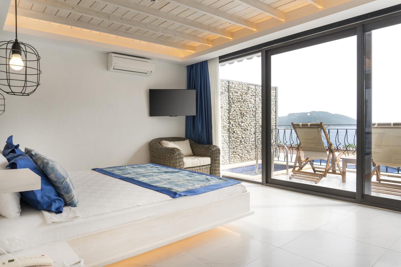 Nur Beach Hotel Kaş Exteriör bild