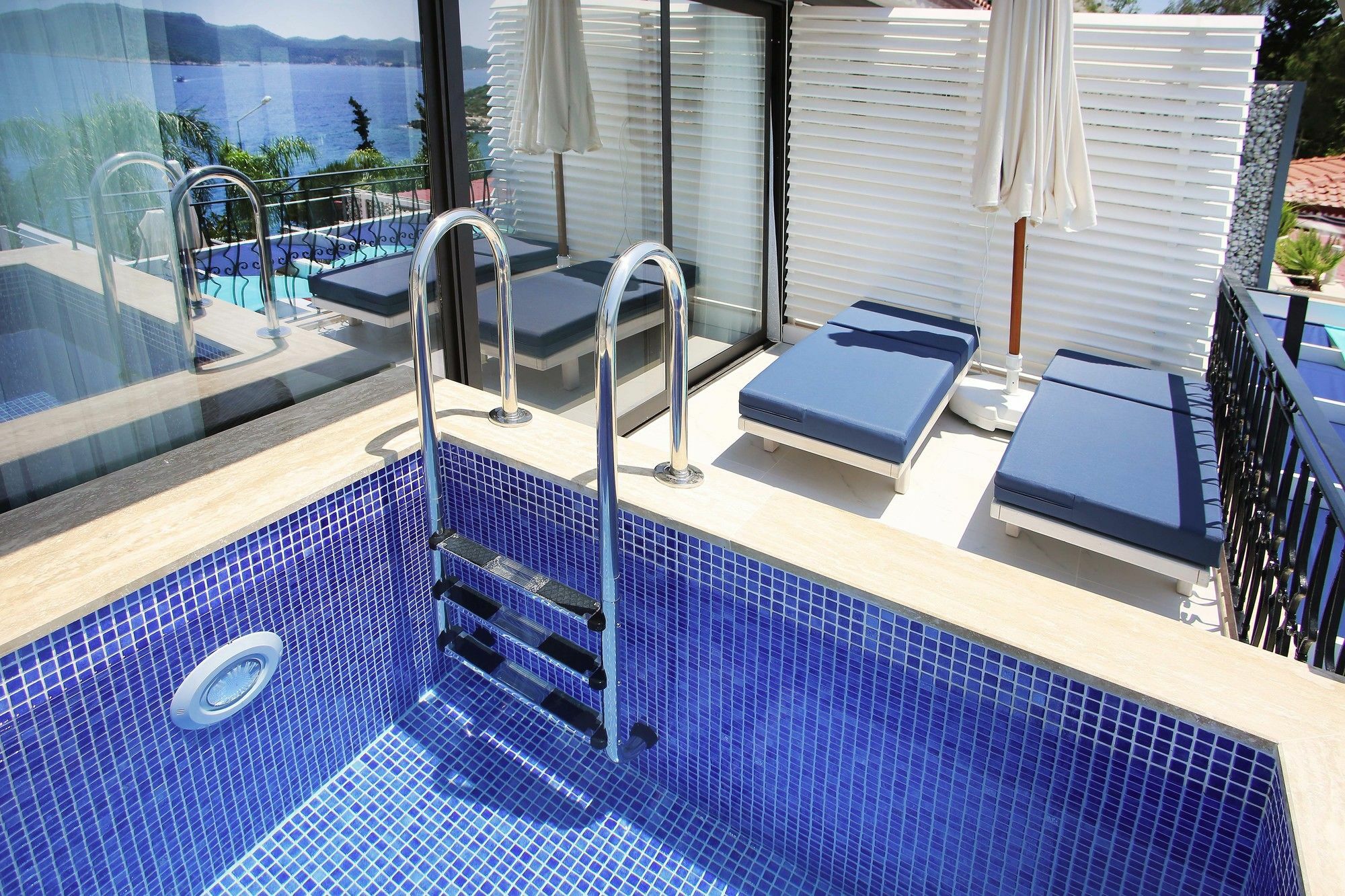 Nur Beach Hotel Kaş Exteriör bild